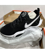 Men Nike Speedrep Training Running Athletic Shoes Sz 11 Black &amp; White CU... - £39.03 GBP