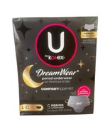 U by Kotex DreamWear Period Underwear Women Size Large 5 Count Sealed - €21,01 EUR