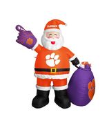 Clemson Tigers NCAA Santa Claus 7Ft Tall Inflatable - $138.59