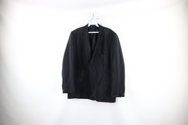 Vintage 60s Mens 42R Distressed Hand Tailored Satin Trim Tuxedo Prom Jac... - $69.25