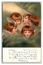 Heads of Angels Painting by Joshua Reynolds UDB Postcard W7 - £2.28 GBP