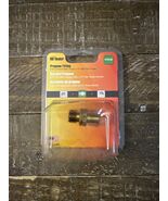 Mr. Heater F276152 Gold Solid Brass Propane Fitting 1/4 MPT x 9/16 LHPT ... - $13.71 CAD