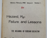 Radical America Jan Feb 1968 Hazard KY Debsian Socialism Red Decade Inte... - $19.79