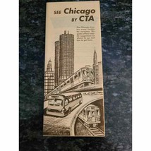 See Chicago by CTA Chicago Transit Authority Brochure July 1964 - £11.90 GBP