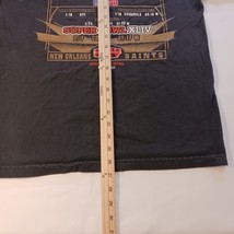 Team Apparel NFL Super Bowl XLIV Champion New Orleans Saints Shirt Size Medium image 11