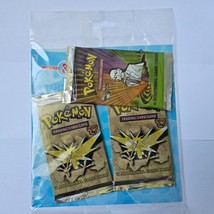SEALED Pokemon 3-Pack Vintage Blister WOTC 2 Fossil &amp; Gym Challenge Packs - $1,100.00