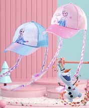 Disney Frozen cap, Princess Elsa, adjustable girl summer cap, pink, brand new, b - £19.98 GBP
