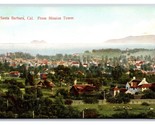 View From Mission Tower Santa Barbara CA California UNP DB Postcard P16 - $4.90