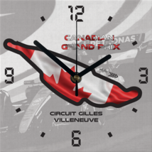 Formula 1 Circuit Canvas Wall Clocks - CANADA - $30.24+