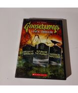 R. L. Stine Goosebumps 3-Pack Thriller DVD *Disc 2 Only* + Case, Return ... - $9.89