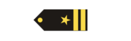 4&quot; navy rank lt lieutenant shoulder board bumper sticker decal usa made - £21.49 GBP