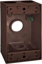 SIGMA 14251BR New Work 18 cu in Rectangle Metallic 1-G Weatherproof Box ... - €7,79 EUR