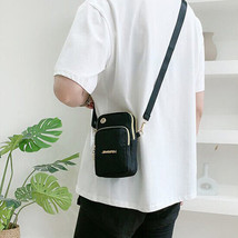 Mobile Phone Bag Women Shoulder Bag 3-layer Zipper Design Small Crossbod... - $11.99