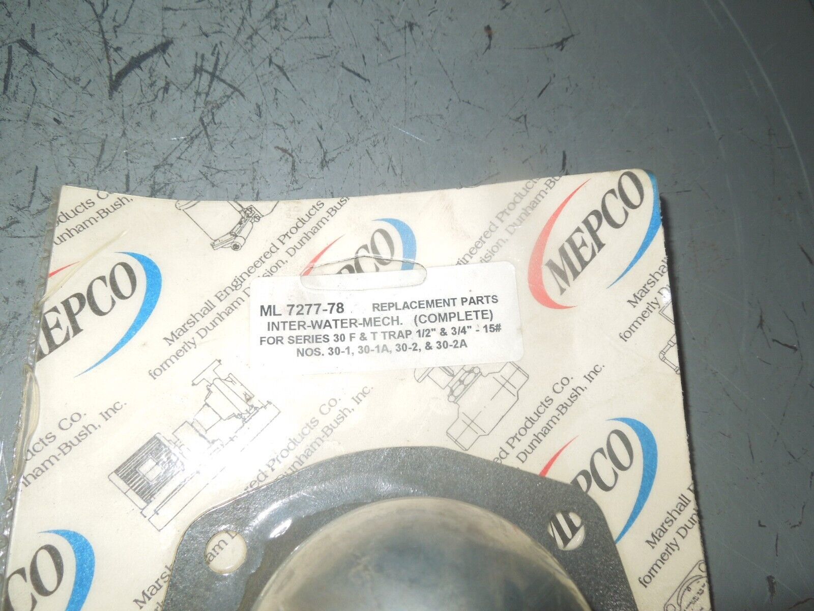 MEPCO ML7277-78 Inter-Water Mech (Complete) for series 30 F&T Trap 1/2" & 3/4" Item image 2