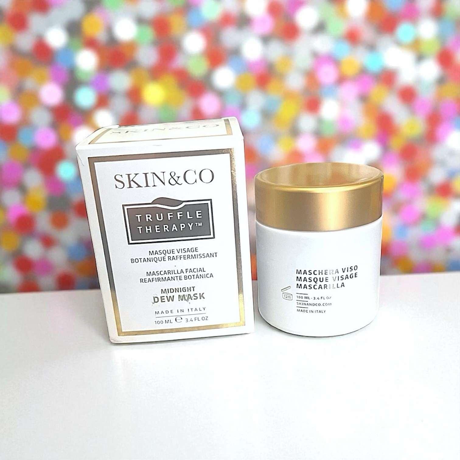 SKIN&amp;CO ROMA Truffle Therapy Midnight Dew Mask 100 ml 3.4 OZ Brand New I... - $24.74