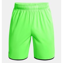 UA Under Armour HIIT Woven Shorts Mens XL Neon Green Athletic Loose NEW - $29.57