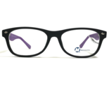 Modern Optical Eyeglasses Frames MODERN EQUAL BLACK/PURPLE Square 50-19-140 - $29.69