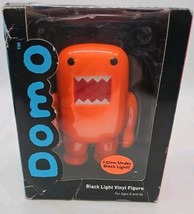 DOMO Orange Black Light Vinyl Figure Glows NIB - $39.99