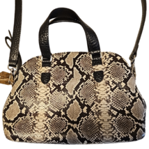 Brighton Snake Print Shoulder Bag Ronan Pre-Loved image 2