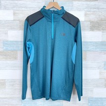 The North Face Kilowatt 1/4 Zip Pullover Blue FlashDry-XD Lightweight Me... - $39.59