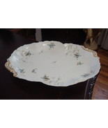 Antique Art Nouveau Limoges monumental 30&quot;Gold Leaf Platter 1891-1910 W.... - €211,10 EUR