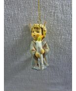 Vintage 1992 Goebel Ceramic Light Up the Night Christmas Angel Ornament 622 - $12.95