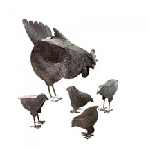 Hen with Chicks Sculpture - £33.88 GBP