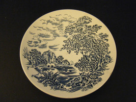 Vintage Wedgwood &amp; Co. Ltd. England Countryside Pattern 5 1/2&quot; Saucer Plate - £11.65 GBP