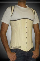 New High Quality Men&#39;s Leather Corset - £79.91 GBP