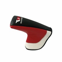 NEW TOM WISHON GOLF RED, BLACK,WHITE BLADE OR MALLET STYLE PUTTER COVER. - £16.97 GBP