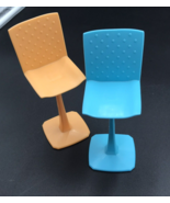 Barbie Chairs Orange Blue Mattel 2018 CHF54 - $9.99