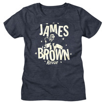 James Brown Revue Women&#39;s T Shirt Singing Stars Godfather of Soul Music Concert - £26.35 GBP+