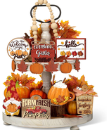 Set of 15 Fall Tiered Tray Decor Pumpkins Farmhouse Decor Autumn Maple L... - €14,17 EUR Set of 15 Fall Tiered Tray Decor Pumpkins Farmhouse Decor Autumn Maple L... - €14,17 EUR