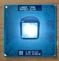 CPU INTEL CORE DUO T3200 1M Cache 2.0GHz 667MHz - $6.11