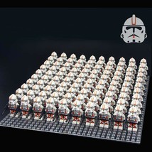 100pcs Star Wars 212th Attack Battalion Clone Trooper Minifigures Custom Toys - £109.50 GBP