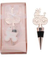 15 pcs Baby Carriage Bottle Stopper Baby Shower Party Favors Return Gift... - $503.09 MXN