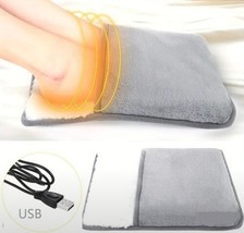 Electric Foot Warmer Heating Pad USB Cozy Feet USB for Home and Office NEW - £11.99 GBP