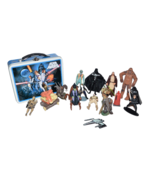 Star Wars Figures Action Figures etc... Huge Lot lunchbox - $21.78