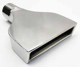 Exhaust Tip 2.25 Inlet 7.75 X 2.25&quot; Outlet 10.00 Long WLT1-225775-225-HP-S Recta - £35.70 GBP