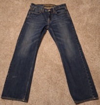 American Eagle Jeans 30x29 Blue Original Boot Medium Wash Western Low Rise - £13.69 GBP