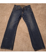 American Eagle Jeans 30x29 Blue Original Boot Medium Wash Western Low Rise - £13.73 GBP