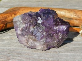 Purple Fluorite 415g Natural Energy Healing Crystal for Third Eye Crown Chakra  - £39.50 GBP