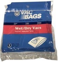 Wet Dry Vacuum Bags Designed to Fit Shop Vac Mighty Mini M100 - £6.21 GBP