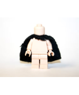 SLK Black Fur Coat Cape Minifigure Toy for Gift Action Figures - $10.39 CAD