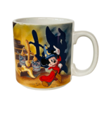 Fantasia Broom Walt Disney Mug Coffee Cup Mickey Mouse Japan vtg 1970 di... - £29.67 GBP