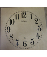 GILBERT Paper Clock Dial Arabic Numbers 11&quot; - $14.97 CAD