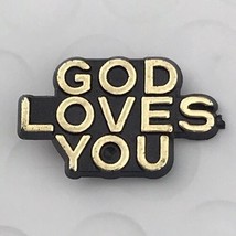 God Loves You Vintage Pin Plastic￼ - $12.95