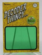 The Simpsons Inkworks 10th Anniversary Decoder Thingy Chase Card T1 HTF - £6.91 GBP