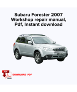 Subaru Forester 2007 Workshop repair manual, Factory service repair manu... - $17.94 CAD
