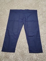 Uniform Works Chef Wors Navy Scrub Pants Unisex Size 5XL 2 Pairs - £18.96 GBP